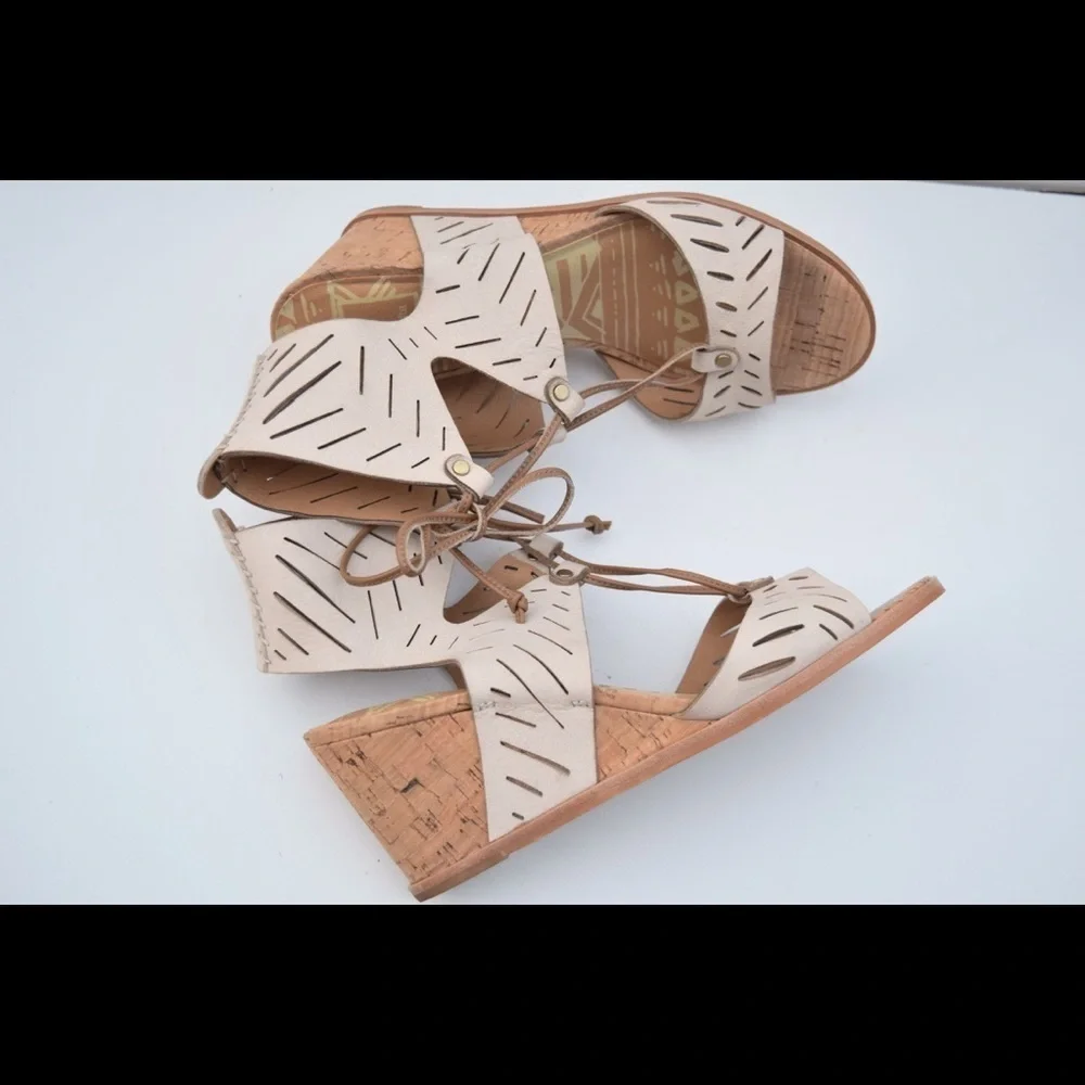 Dolce vita cut out wedge sandals